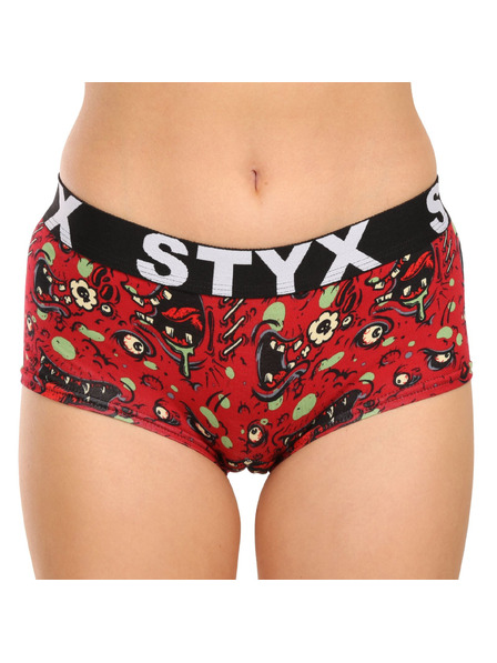 Styx Hat darabos szett - női alsónadrág Styx art lábszárral többszínű