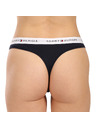 Tommy Hilfiger Készlet három - női tanga Tommy Hilfiger fekete