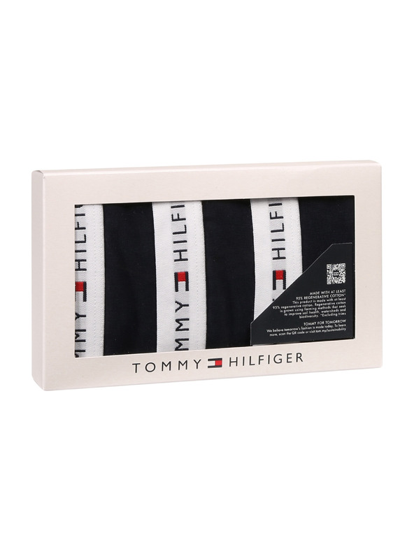 Tommy Hilfiger Készlet három - női tanga Tommy Hilfiger fekete