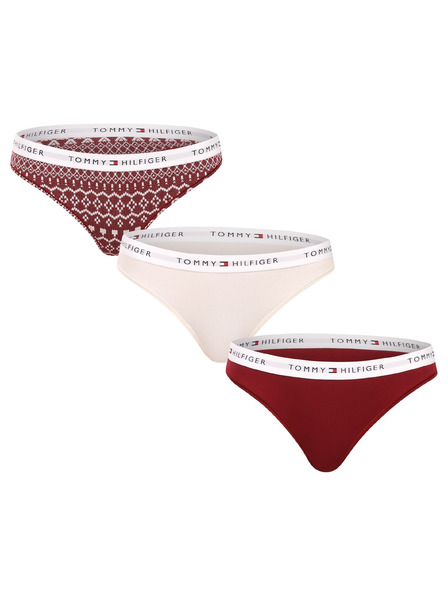 Tommy Hilfiger Három darabos szett - női tanga Tommy Hilfiger többszínű