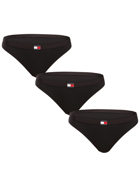 Tommy Hilfiger Készlet három - női alsó Tommy Hilfiger nagyobb méret fekete