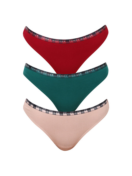 Tommy Hilfiger Három darabos szett - női tanga Tommy Hilfiger többszínű