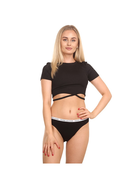 Tommy Hilfiger Készlet három - női alsó Tommy Hilfiger fekete