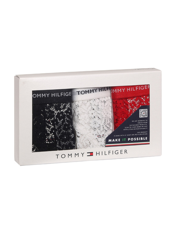 Tommy Hilfiger Készlet három - női tanga Tommy Hilfiger nagyobb méret többszínű