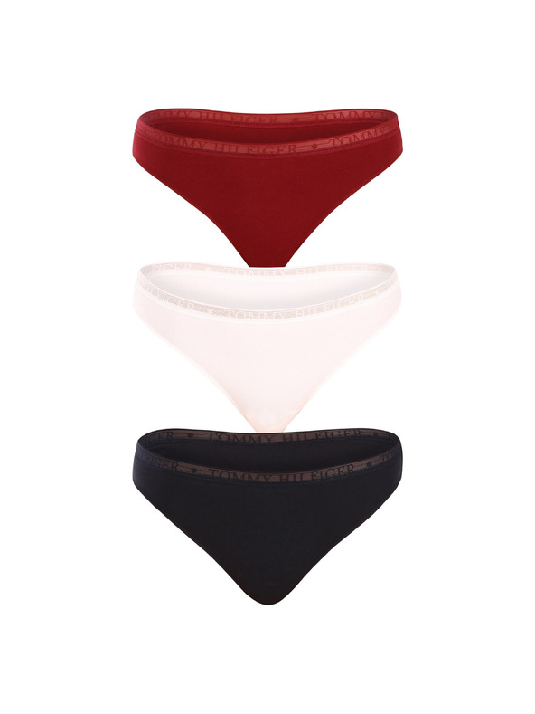 Tommy Hilfiger Készlet három - női tanga Tommy Hilfiger nagyobb méret többszínű