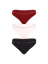 Tommy Hilfiger Készlet három - női tanga Tommy Hilfiger nagyobb méret többszínű