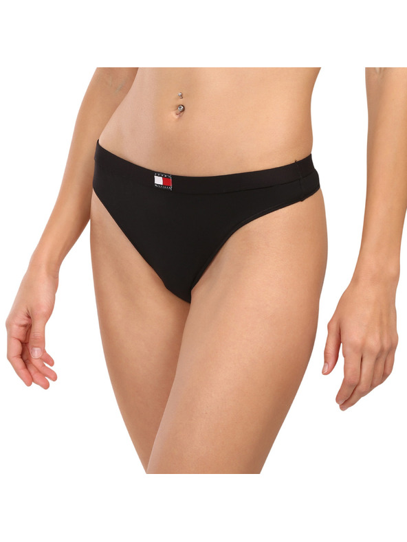 Tommy Hilfiger Készlet három - női tanga Tommy Hilfiger fekete