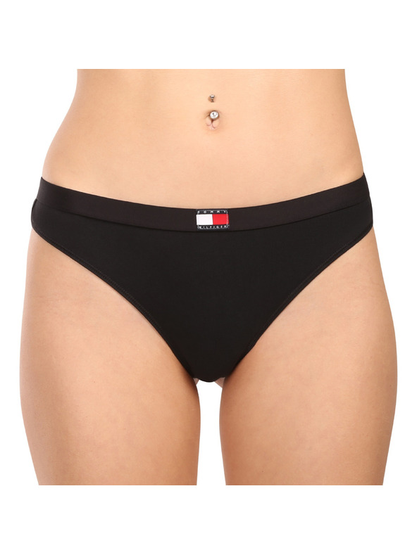 Tommy Hilfiger Készlet három - női tanga Tommy Hilfiger fekete