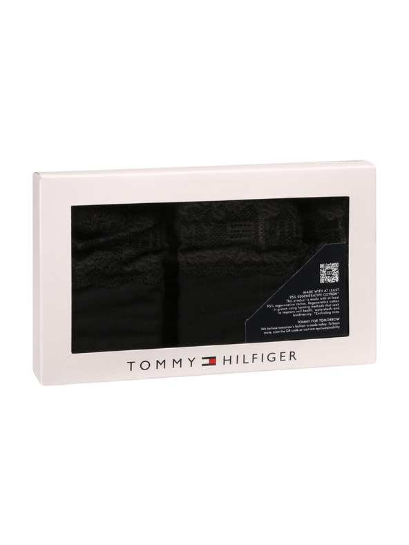 Tommy Hilfiger Készlet három - női alsó Tommy Hilfiger fekete