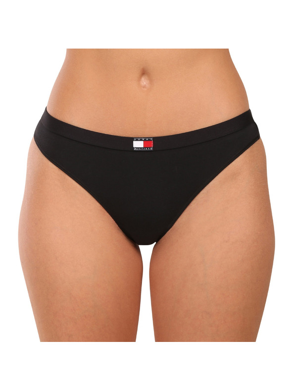 Tommy Hilfiger Készlet öt - női tanga Tommy Hilfiger fekete