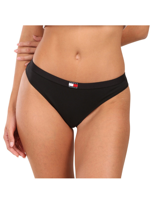 Tommy Hilfiger Készlet öt - női tanga Tommy Hilfiger fekete