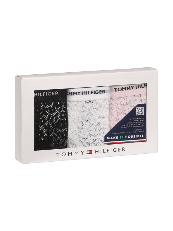 Tommy Hilfiger Három darabos szett - női tanga Tommy Hilfiger többszínű