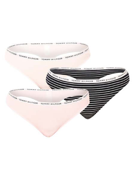 Tommy Hilfiger Készlet három - női tanga Tommy Hilfiger nagyobb méret többszínű