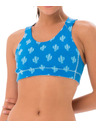69slam Női melltartó 69SLAM DESERT SCENE BLUE YAMAS