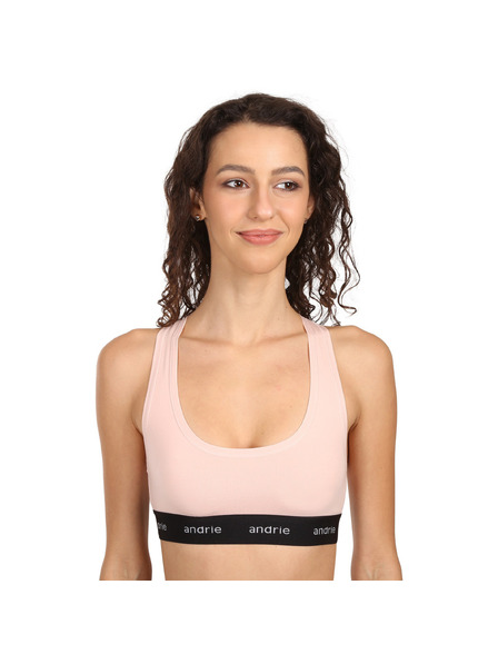 andrie Női melltartó Andrie rózsaszín