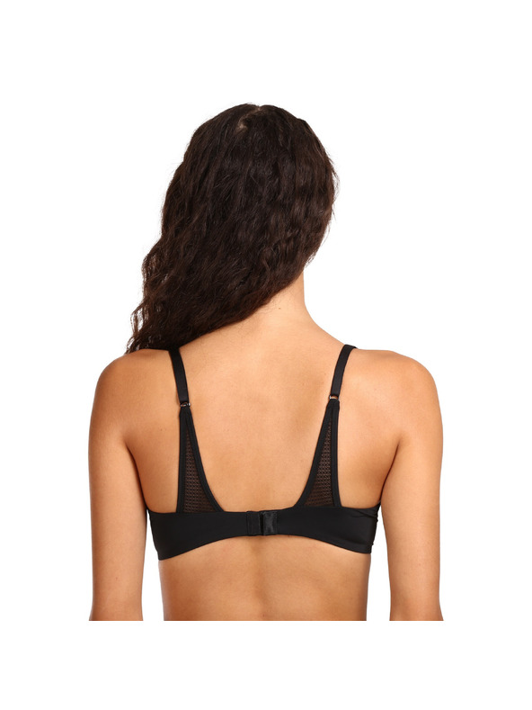 Calvin Klein Női tartó Calvin Klein merevített csontokkal fekete