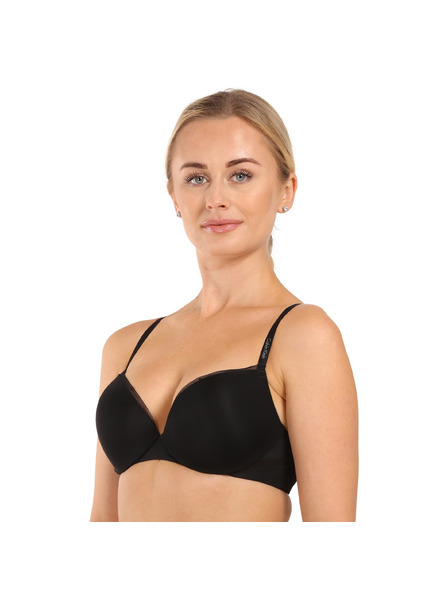 Calvin Klein Női tartó Calvin Klein merevített csontokkal fekete