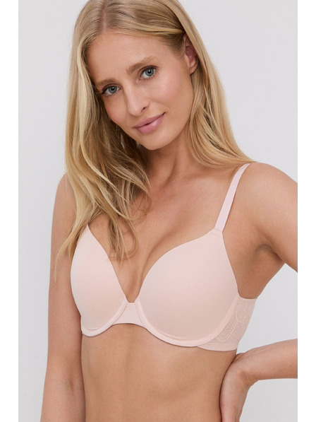 DKNY Női melltartó DKNY merevített csontokkal rózsaszín
