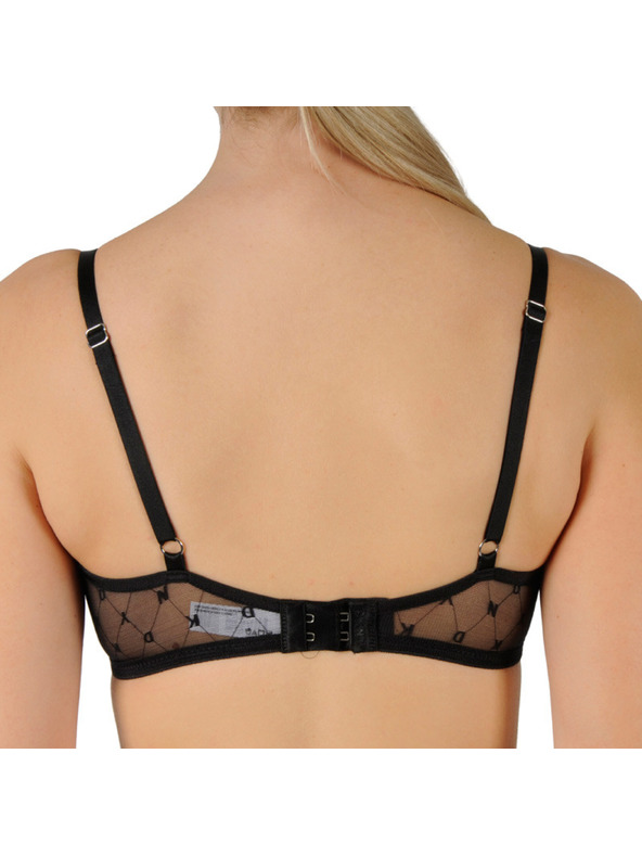 DKNY Sérült csomagolás - Női melltartó DKNY csontokkal fekete