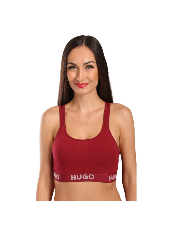 HUGO Női melltartó HUGO piros