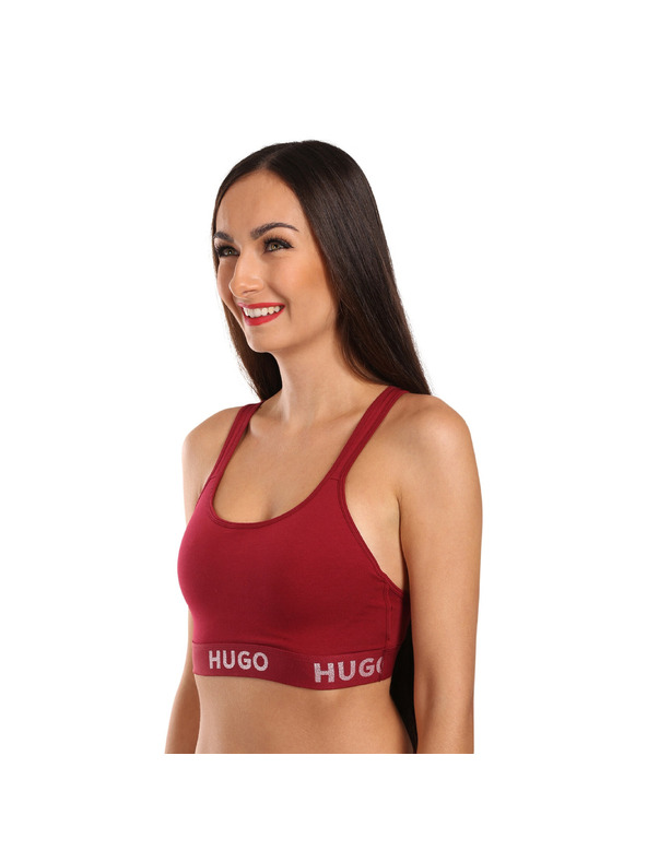 HUGO Női melltartó HUGO piros