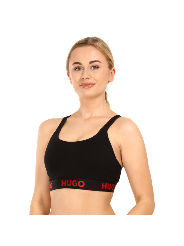 HUGO Női melltartó HUGO fekete