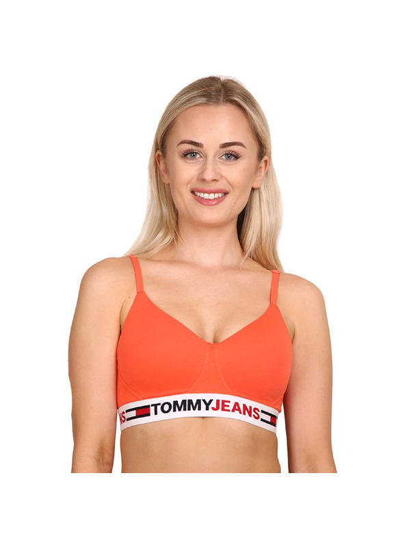 Tommy Hilfiger Női melltartó Tommy Hilfiger merevített narancssárga