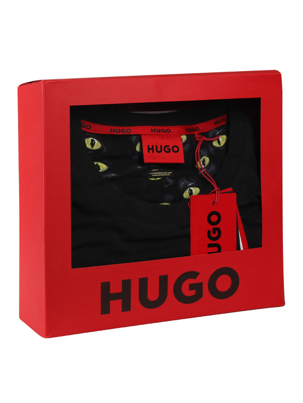 BOSS Férfi pizsamaszett HUGO, fekete
