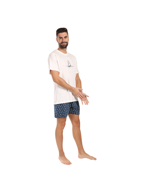 gino Férfi pizsamaszett Gino, többszínű