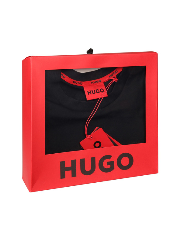 HUGO Férfi pizsamaszett HUGO, fekete