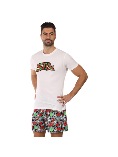 Styx Férfi pizsamaszett Styx görögdinnyék