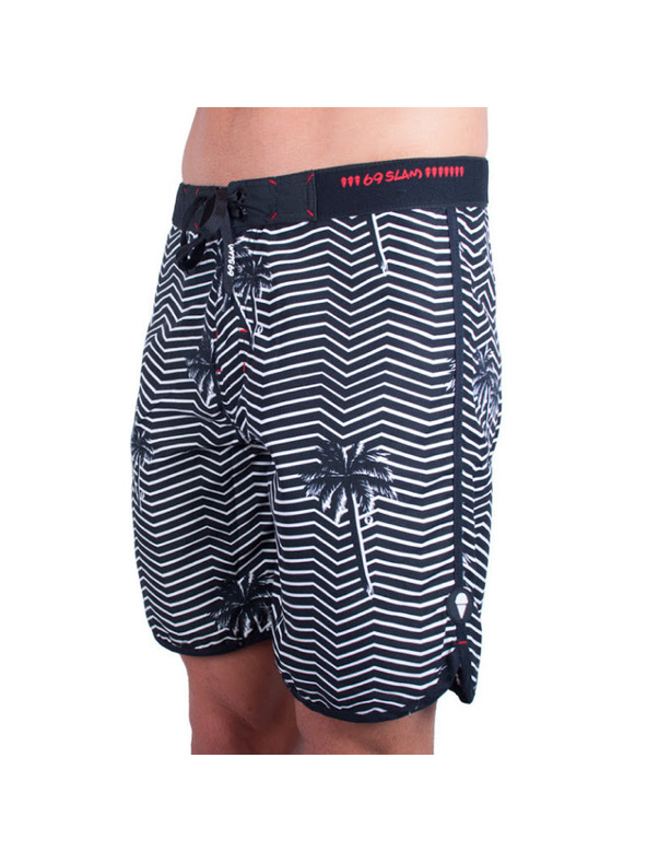 69slam Férfi fürdőnadrág 69SLAM rövid boardshort medium island daze