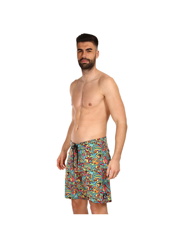 69slam Férfi fürdőnadrág 69SLAM cubism mock liam