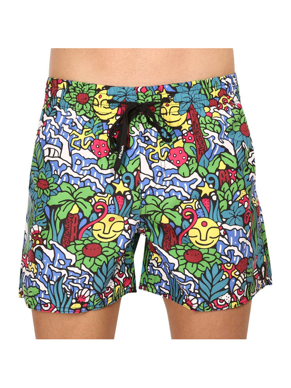 69slam Férfi fürdőnadrág 69SLAM tropicamazon samoa