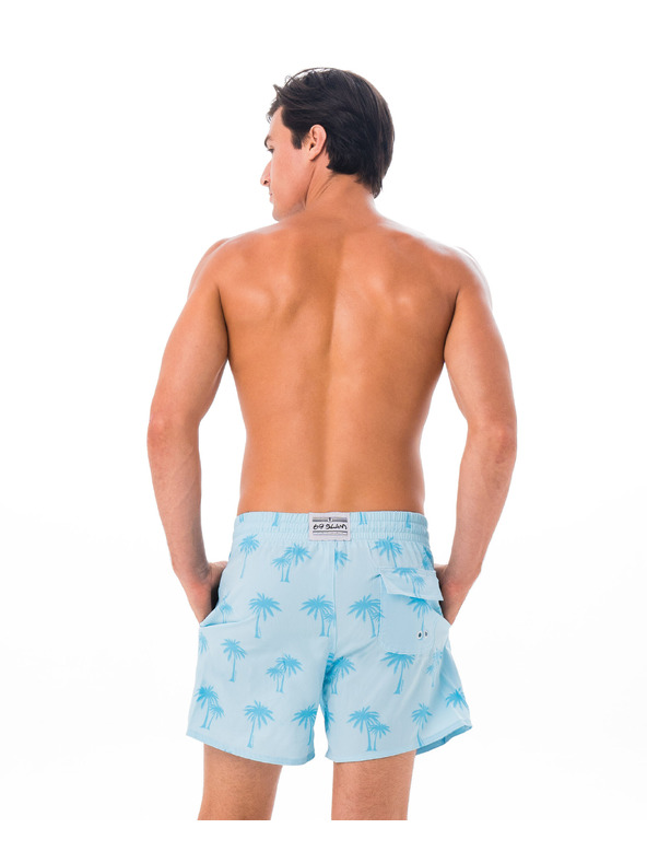 69slam Férfi fürdőnadrág 69SLAM PALM BLUE