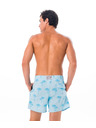 69slam Férfi fürdőnadrág 69SLAM PALM BLUE