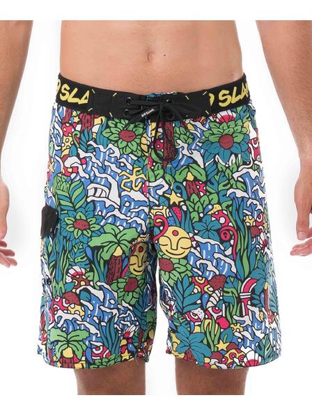 69slam Férfi fürdőnadrág 69SLAM TROPICAMAZON