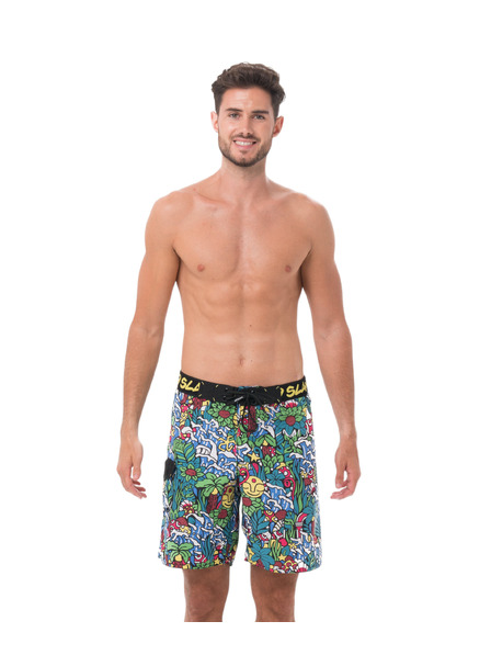 69slam Férfi fürdőnadrág 69SLAM TROPICAMAZON