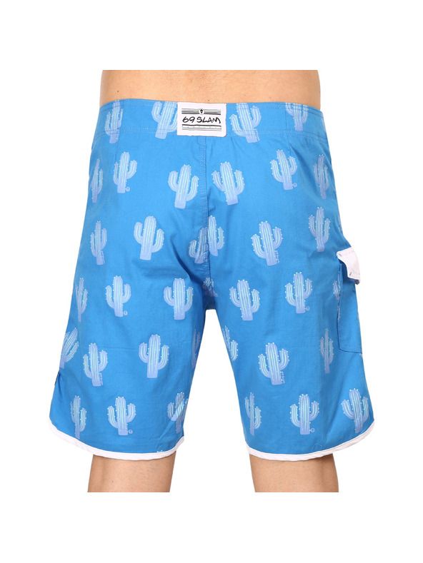 69slam Férfi úszónadrág 69SLAM desert scene blue theo