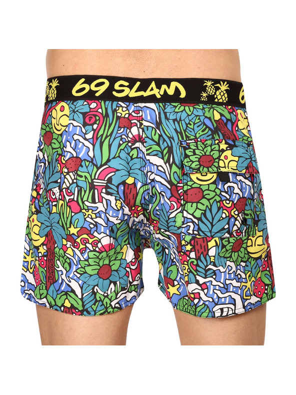 69slam Férfi úszónadrág 69SLAM tropicamazon mateo