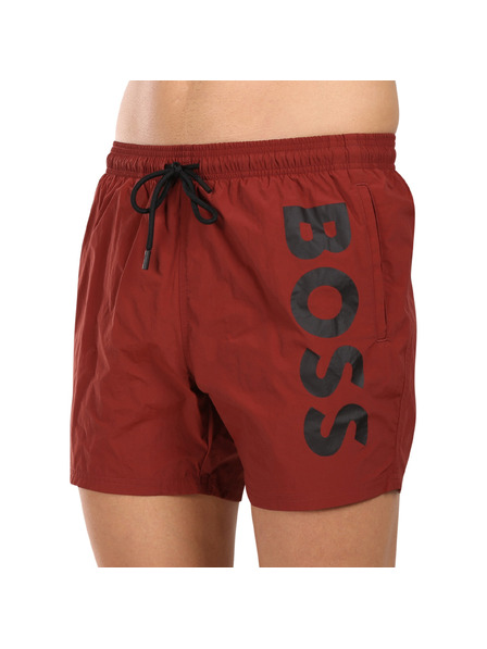 BOSS Férfi úszónadrág BOSS piros