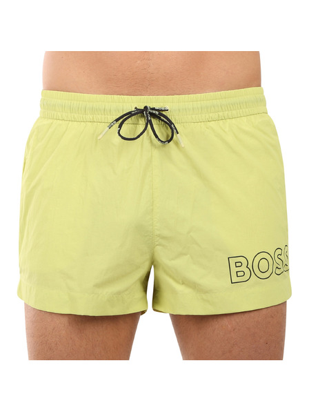 BOSS Férfi úszónadrág BOSS sárga