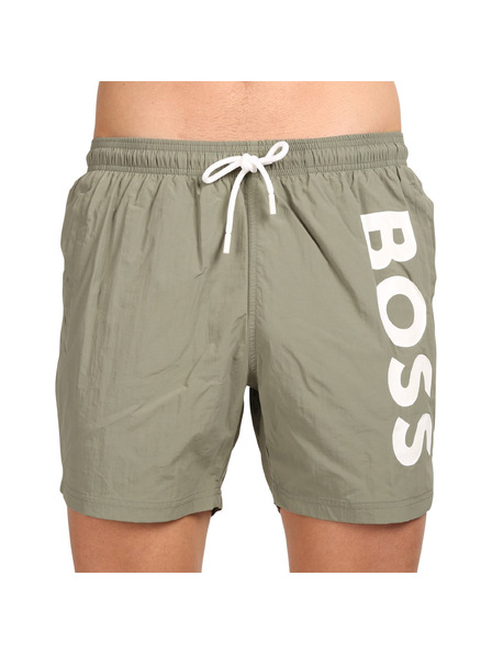BOSS Férfi úszónadrág BOSS zöld