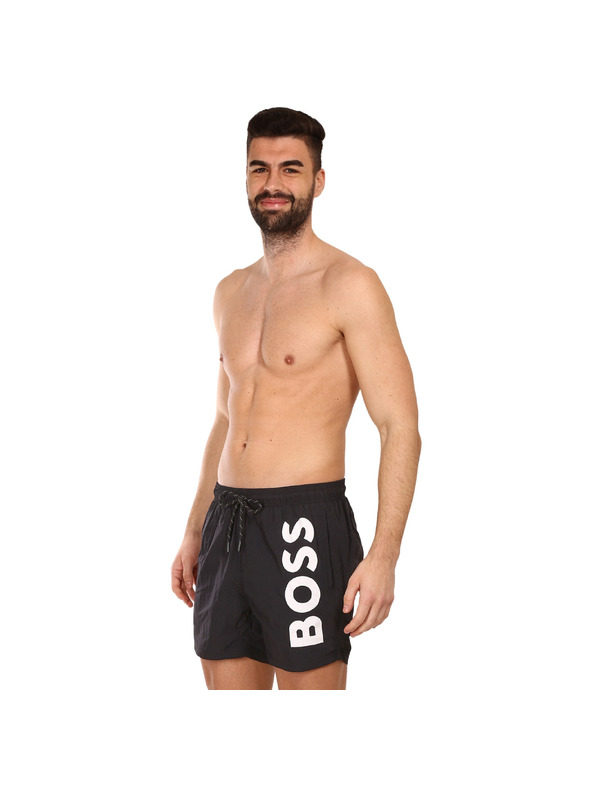 BOSS Férfi úszónadrág BOSS fekete