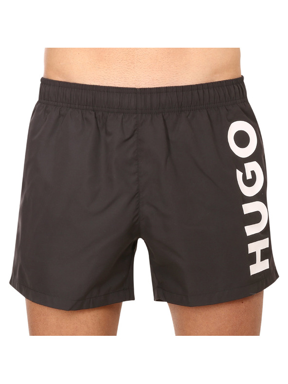 HUGO Férfi fürdőnadrág HUGO fekete