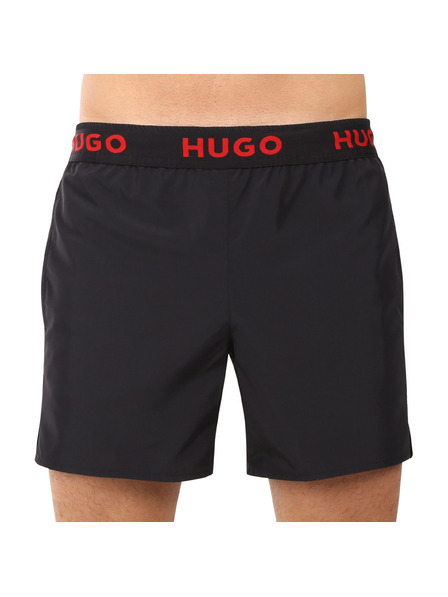 HUGO Férfi fürdőnadrág HUGO fekete