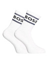 BOSS Hárompáros csomag - BOSS magas zokni fehér