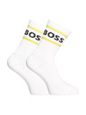 BOSS Hárompáros csomag - BOSS magas zokni fehér