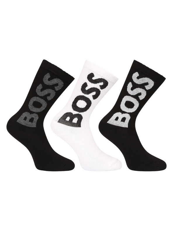 BOSS Hárompáros csomag - BOSS zokni többszínű