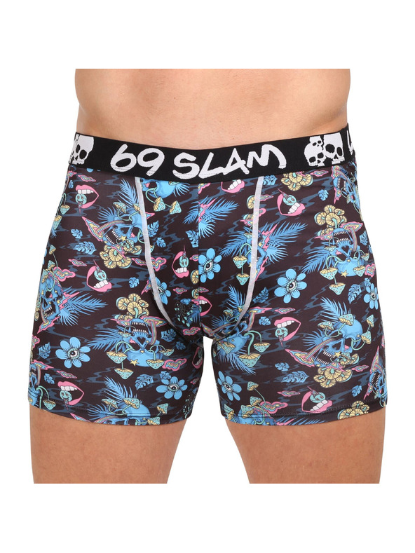 69slam Férfi boxeralsó 69SLAM fit SKULL TRIP DYLAN